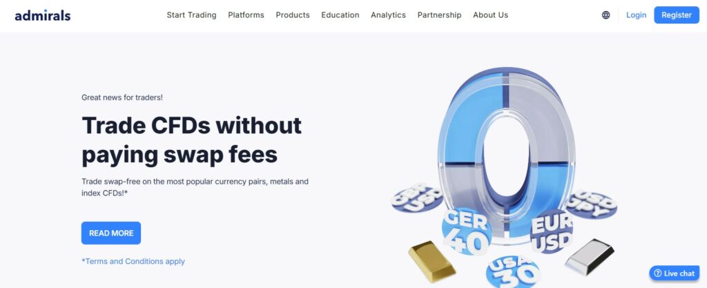 Admiral Markets Trading App